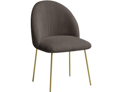 Bobochic, BOBOCHIC Stuhl LALIE Stoff taupe