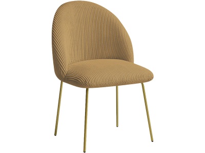 Bobochic, BOBOCHIC Stuhl LALIE Stoff gelb