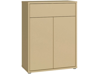 CONFORAMA, Kommode ALICE SPRINGS 2 Türen 1 Schublade 34.9x74.5x99.1cm gelb dekor