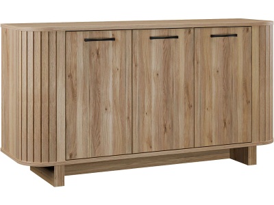 CONFORAMA, Sideboard FORMSWIFT 3 Türen 50.2x164.8x88.1cm holz dekor
