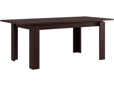 CONFORAMA, Tisch ausziehbar ARGYLL 160-200x90.5x77cm eiche dunkel