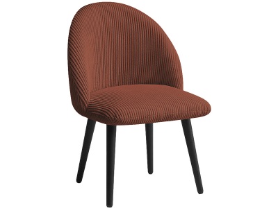 Bobochic, BOBOCHIC Stuhl LALIE Stoff orange