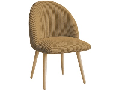 Bobochic, BOBOCHIC Stuhl LALIE Stoff gelb