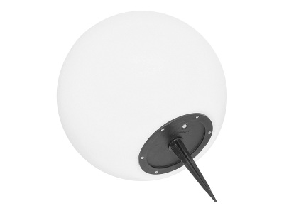 House nordic, Solarlampe LED LIFTON 25cm x 25cm 0.4W weiss