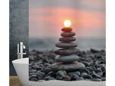 Diaqua, DIAQUA Duschvorhang BASIC weiss