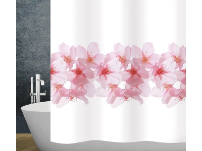 Diaqua, DIAQUA Duschvorhang SAKURA weiss