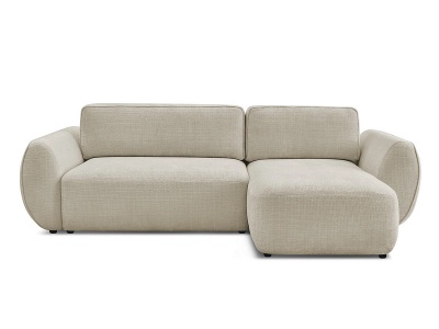 Bobochic, Ecksofa BOBOCHIC DENISE Stoff mit Textur beige