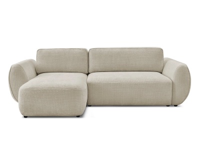 Bobochic, Ecksofa BOBOCHIC DENISE Stoff mit Textur beige