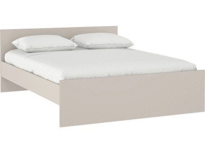 CONFORAMA, Bett NAIA 160x200cm spanplatte kaschmir