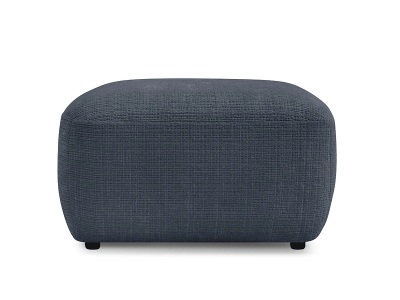 Bobochic, Sitzsack BOBOCHIC DENISE 65x75x42cm stoff mit textur dunkelblau
