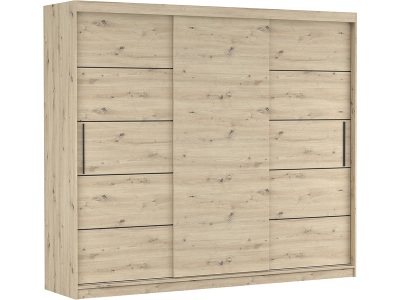 CONFORAMA, Schwebetürenschrank AVILA artisan eiche 3 Türen
