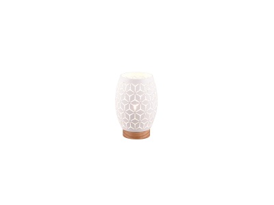 CONFORAMA, Tischlampe Ledfilament BIDAR 21.5cm 10W weiss
