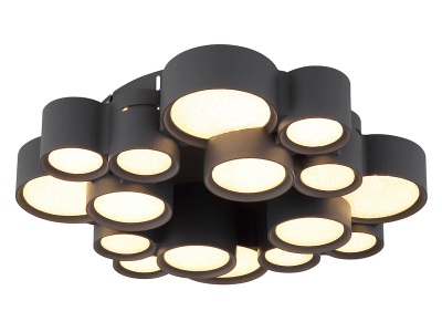 Globo, Deckenlampe DARLA 45cm 28W anthrazit