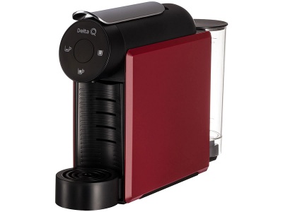 Delta, Kapselkaffeemaschine DELTA Mini Qool, Delta Q Mini Qool Kaffeemaschine Rot