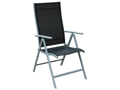 CONFORAMA, Gartensessel COLOR Aluminium Anthrazit, 