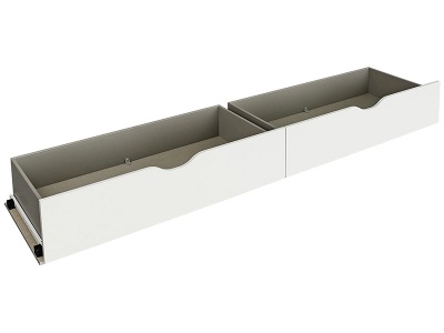 CONFORAMA, Bettschublade SAFINA weiss