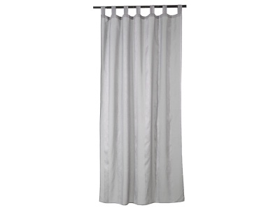 CONFORAMA, Vorhang RAYURE Durchsichtig Gestreift Grau Pfote Polyester 140 x 240 cm, Vorhang RAYURE 140x240cm pfote durchsichtig grau