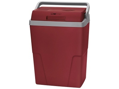 Clatronic, Clatronic KB 3713 12/230 V Kühlbox EEK: A++ (A+++ - D) Thermoelektrisch 12 V, 230 V Rot, Grau 25 l