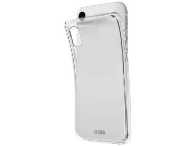 SBS, SBS Skinny - Handyhülle (Passend für Modell: Apple iPhone XR), SBS Hülle iPhone XR durchsichtig