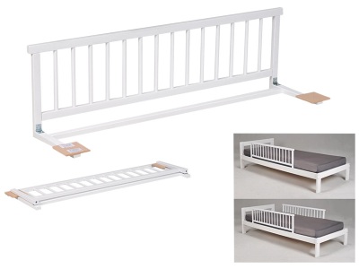 CONFORAMA, Bettschranke SECURITY MDF Weiss, Bettschranke SECURITY buche weiss