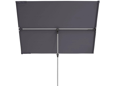 Doppler, Doppler Active Balkonblende Sicht- und Sonnenschutz, Doppler Balkonblende Anthrazit | 1.8 × 1.3 × 2.7 m