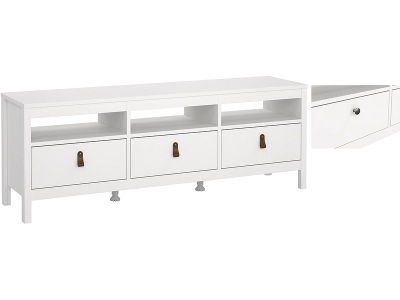 CONFORAMA, Sideboard MADRID weiss, TV-Möbel MADRID 151.4cm weiss