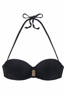 Lascana, LASCANA Bandeau-Bikini-Top »Gloria«, LASCANA Bandeau-Bikini-Top »Gloria«, mit Paillettenverzierung