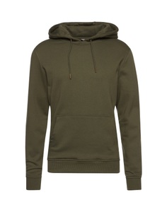 Urban Classics, Urban classics - felpa con cappuccio Felpa basic, URBAN CLASSICS - Kapuzenpullover urban Classic Terry basic, für Herren, Olivegrün, Größe L