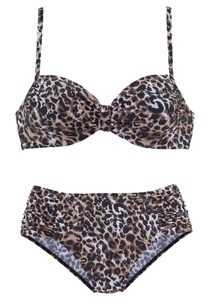 Lascana, LASCANA Bügel-Bikini, LASCANA Bügel-Bikini, in bedruckter Optik