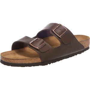 Birkenstock, Pantolette 'Arizona', Birkenstock Pantolette Arizona Damen & Herren dunkelbraun