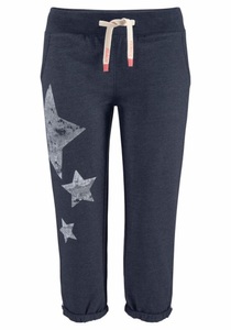Venice Beach, Venice Beach Sweathose, Venice Beach Sweathose, mit Sternenprint und Taschen, Freizeithose, Relaxhose