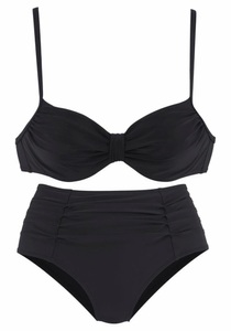 Lascana, LASCANA Bügel-Bikini, LASCANA Bügel-Bikini, mit dekorativer Raffung