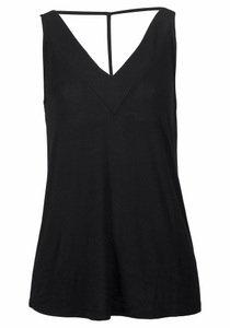 Buffalo, Buffalo Strandtop, Buffalo Tanktop, mit tiefem Rückenausschnitt, V-Ausschnitt, Rückendetail
