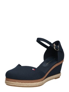 Tommy Hilfiger, TOMMY HILFIGER Spangenpumps »ELBA 67D«, Tommy Hilfiger Basic Closed Toe Mid Wedge-38 38
