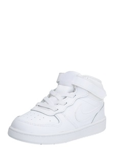 NIKE, Nike Court Borough Mid 2 CD7784100 universal ganzjährig Kleinkinder Schuhe weiß 4.5 Infant UK / 5 US / 21 EUR / 11 cm, Nike Court Borough 2 Baby Sneaker - White EU19.5