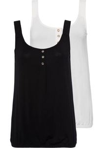 Lascana, LASCANA Tanktop, LASCANA Strandtop, (2er-Pack), mit modisch geflochtenen Trägern