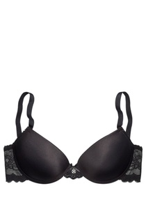Lascana, LASCANA Push-up-BH, LASCANA Push-up-BH, mit Bügel und Spitzenrücken, Dessous