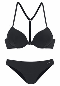 Bruno Banani, Bruno Banani Push-Up-Bikini, Bruno Banani Push-Up-Bikini, mit Vorderverschluss
