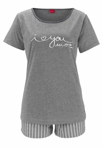 S.OLIVER BODYWEAR, s.Oliver Bodywear Shorty, s.Oliver Shorty, (2 tlg.), mit Streifen Muster