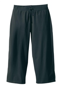 BEACHTIME, Beachtime 7/8-Strandhose, Beachtime 7/8-Strandhose, aus weichem Jersey, Wide-Leg, Jogginghose, Relaxhose