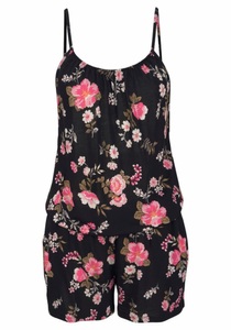 Lascana, LASCANA Overall, LASCANA Overall, mit Spaghettiträgern und Blumenmuster, sommerlicher Jumpsuit