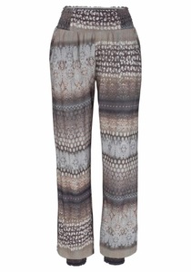 Buffalo, Buffalo Strandhose, Buffalo Strandhose, mit Alloverdruck und Taschen, Jerseyhose, Relaxhose