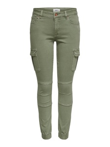 ONLY, Only Knöchellange Cargohose Cargohose, Only - 15170889 Pant, für Damen, Lindengrün, Größe 36