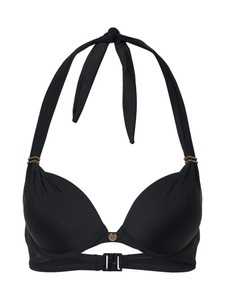 Hunkemöller, Hunkemöller Vorgeformtes Push-up-Bikinitop Sunset Dream Cup A - E Schwarz, 