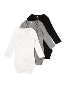 Name It, name it Body 3er Pack Black, 