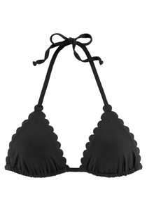 Lascana, LASCANA Triangel-Bikini-Top »Scallop«, LASCANA Triangel-Bikini-Top »Scallop«, mit gelaserter Wellenkannte