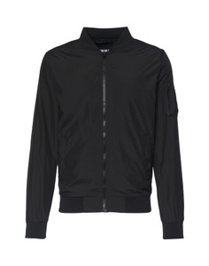 Urban Classics, Urban classics - LIGHT BOMBER summer transition jacket, URBAN CLASSICS - parka urban classic leicht, für Herren, Schwarz, Größe XL