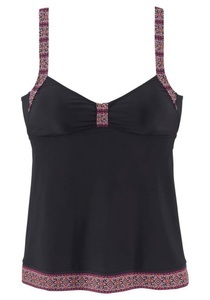 Lascana, LASCANA Tankini-Top »Daisy«, LASCANA Tankini-Top »Daisy«, in extra langer Form