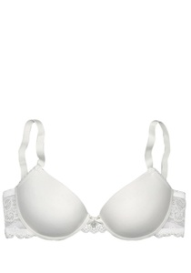 Lascana, LASCANA Push-up-BH, LASCANA Push-up-BH, mit Bügel und Spitzenrücken, Dessous