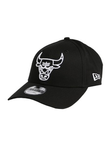 New Era, New Era 9Forty Snapback Cap - NBA Chicago Bulls schwarz, NBA Chicago Bulls Essential Outline 9FORTY Cap